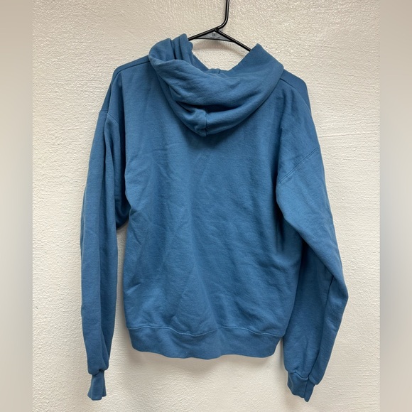 Blank Blue Hoodie - Picture 2 of 5